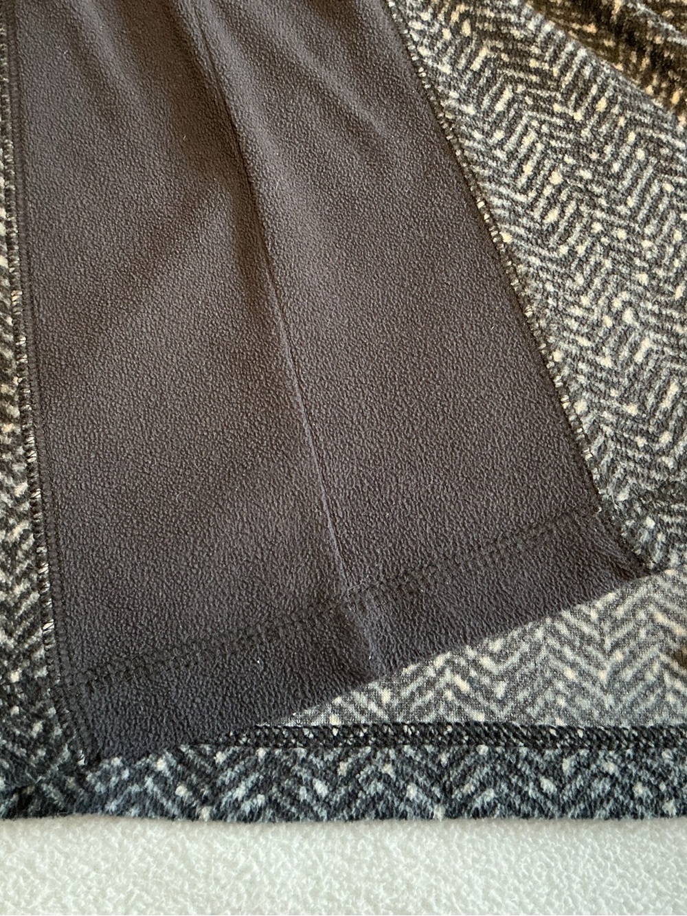 Women’s Heather Gray Half-Zip fleece Pullover - Picture 11 of 13